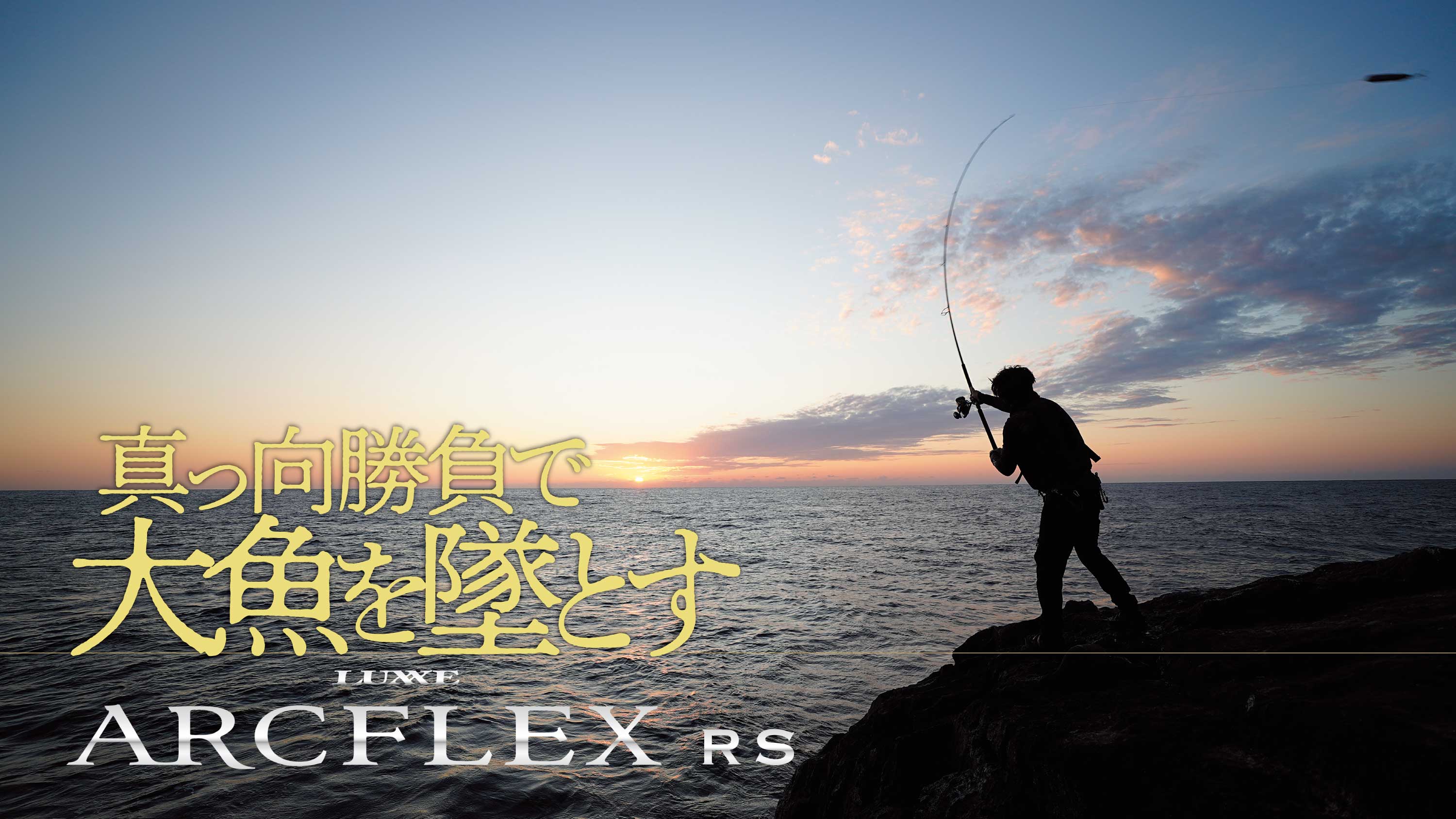 真っ向勝負で大魚を墜とす　LUXXE ARCFLEX RS