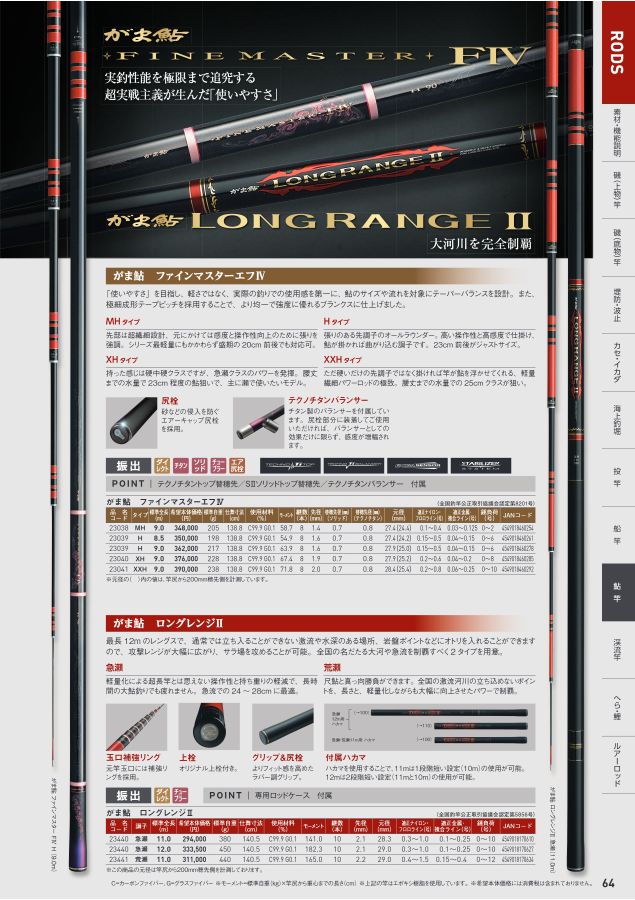 がまかつWebカタログ 竿