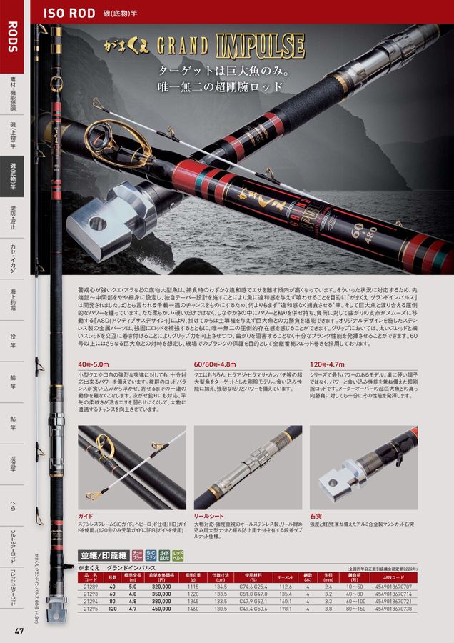 GAMAKATSU FISHING GEAR CATALOG 2024_竿